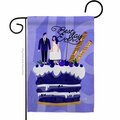 Patio Trasero G135590-BO Best Day Ever Celebration Wedding Double-Sided Decorative Garden Flag, Multi Color PA3912887